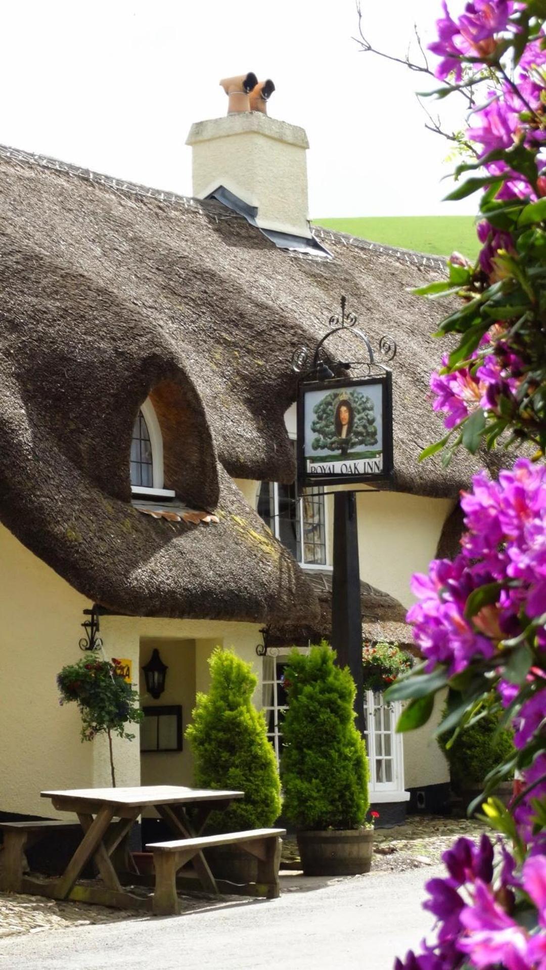 The Royal Oak Exmoor Hotel Winsford  ภายนอก รูปภาพ